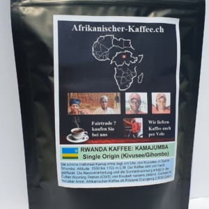 Im-Beutel: (Ruanda Kaffee) Kamajumba - Direkt-Import und Single Origin 250g (Kaffee aus Rwanda Kivu-See)